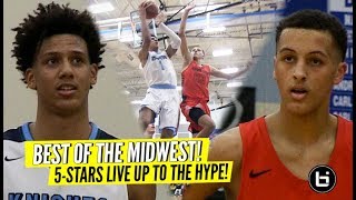 Midwest GAME OF THE YEAR?! Jalen Johnson versus Patrick Baldwin Jr Lives Up to THE HYPE! Highlights!