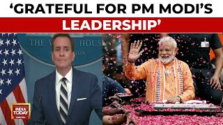 India-Us Ties Getting Closer Due To Pm Modi: John Kirby | Us Lauds Pm Modi For His Leadership