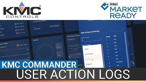 KMC Commander: User Action Logs