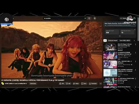 "  LE SSERAFIM (르세라핌) ‘BOOMPALA' OFFICIAL PERFORMANCE FILM @ THE QUARRY " #Kpop #LeSserafim #Korea