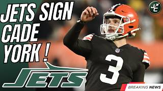 Breaking: New York Jets Sign Cade York 2026 Nfl Free Agency