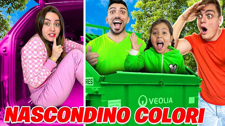 DANI E ROBBI GIOCANO A NASCONDINO NEL TUO COLORE CON I NOSTRI AMICI STEFANO E ILARY!