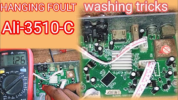NEW GHAM FOULT- ALI3510C HANG PROBLEM OK-HOW TO SOLVE MOSFIT #SHORTS FAULT& ALL VOLTs tutorial-Urdu