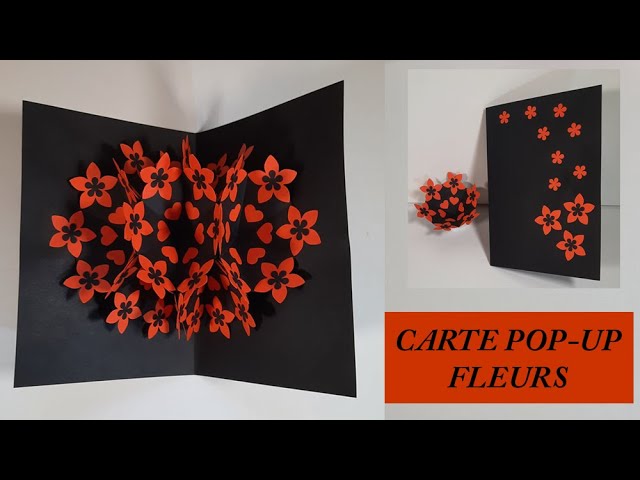 Carte de voeux 3D popup - Fier comme un paon carte réussie