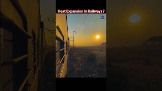 Heat Expansion in Railways | Railway Track Gaps 🔥.#ScienceExplained #HeatExpansion #ScienceInHindi