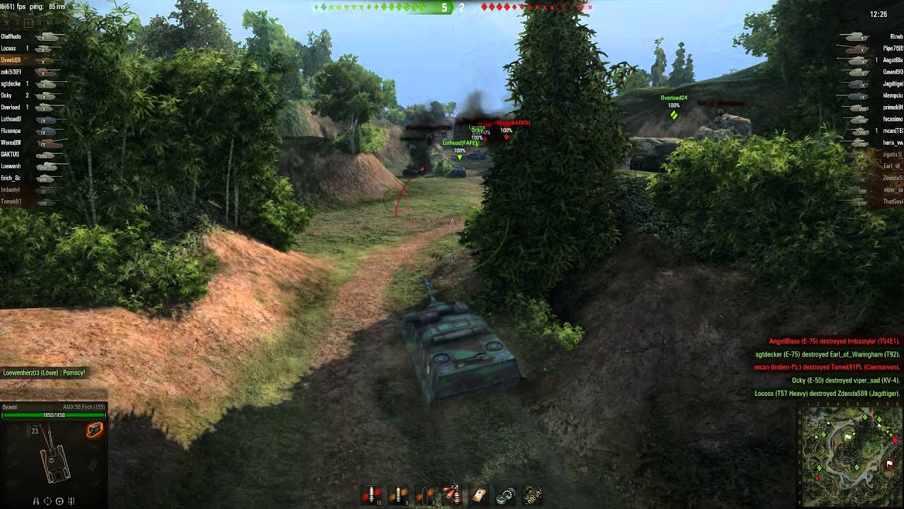 promise rings WoT - AMX-50 Foch (155) - 11927 dmg