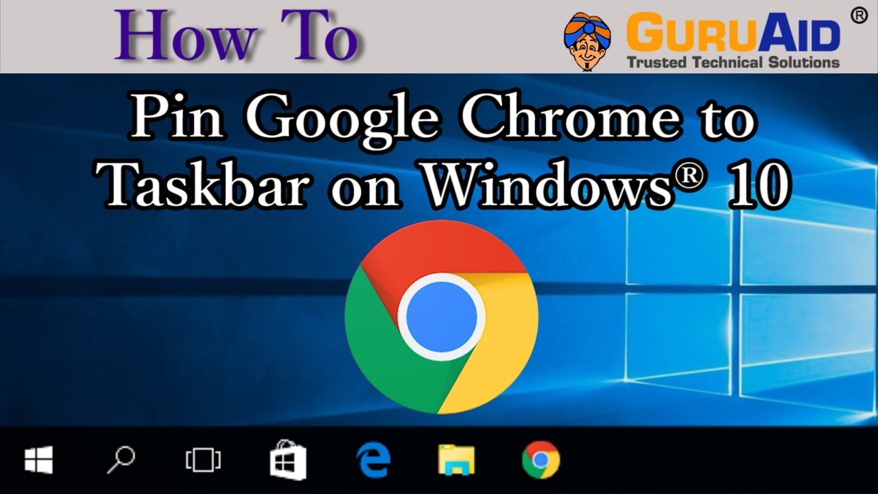 taakbalk in Google Chrome