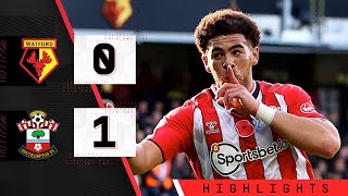 90-SECOND HIGHLIGHTS: Watford 0-1 Southampton | Premier League
