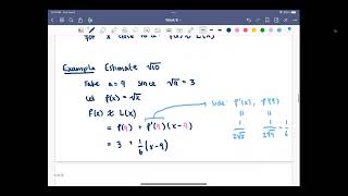 Single variable calculus lecture 19: Linear approximation