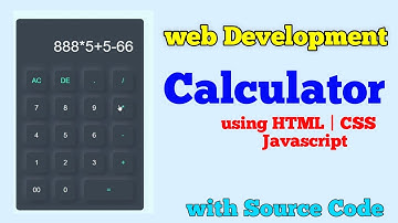 Unleash Your Creativity: Build a Calculator with HTML, CSS, and JavaScript
