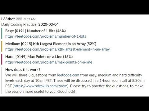 Daily Coding Practice (Questions: 2020 03 04, Session: 2020 03 05 ...
