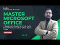 Master Microsoft Office: A Beginner's Guide to Word, Excel, PowerPoint | Learning with M dot Zee