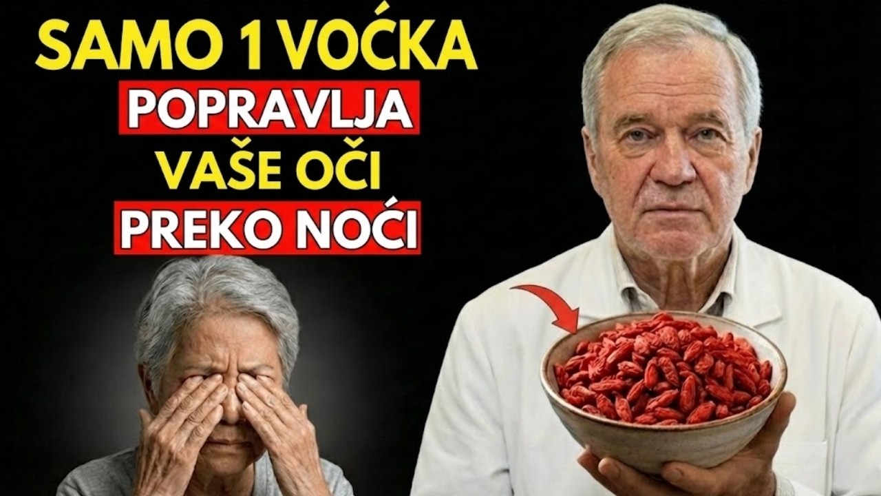 Zamagljen Vid I Teški Kapci? Ovo Voće OBNAVLJA Oči Dok Vi Spavate