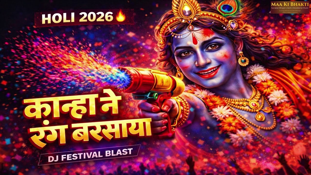 Holi Song 2026 | Kanha ne rang barsaya | Special Holi Song | Holi Dance party Song #holi2026 #holi 