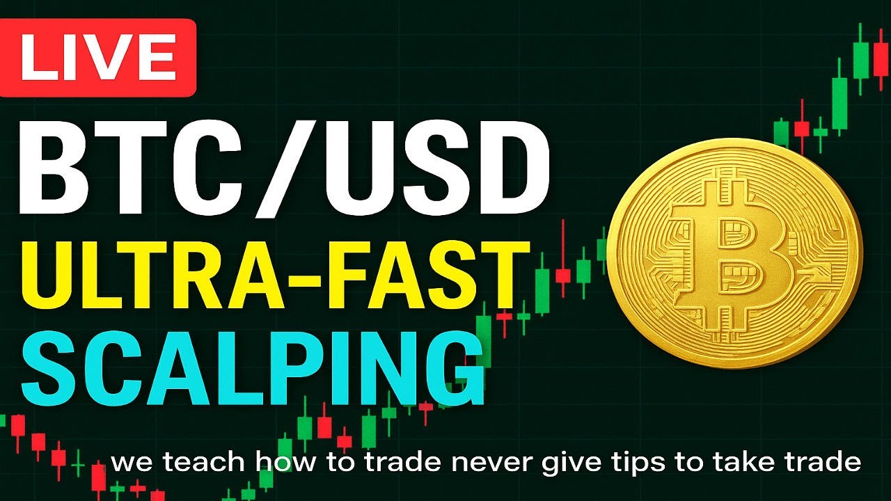 BTC/USD LIVE ⚡ Ultra-Fast Scalping & Quick Profits!