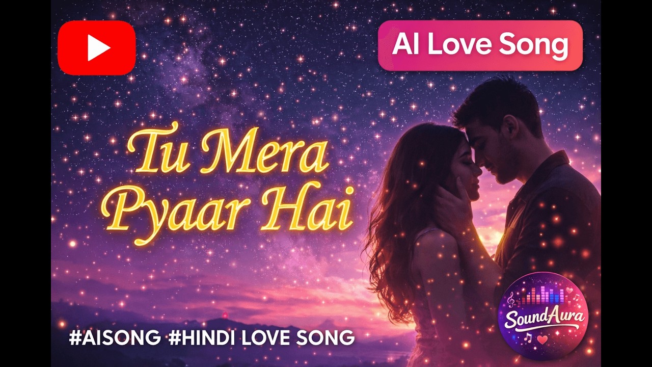 Tu Mera Pyaar Hai ❤️ | AI Romantic Love Song 2026 | Hindi Love Song | SoundAura