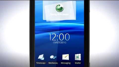 Update the software on your Xperia™ X10