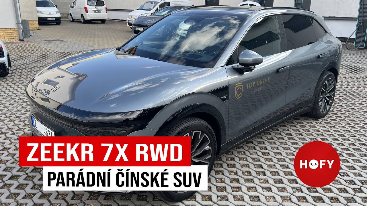 Čínský elektromobil Zeekr 7X - luxusní SUV, které má ambice porazit evropské prémiové značky
