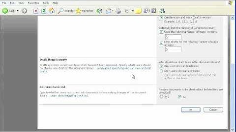 Version Control in SharePoint