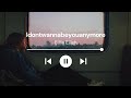 Idontwannabeyouanymore - Billie Eilish [ Lyrics   Reverb   Slowed ]