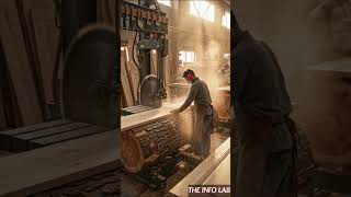 Ever wondered how a door is made? 😲From raw wood to a perfect finish 🚪✨#youtubeshorts #trending