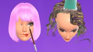 MAX LEVEL😱🌈 - Doll Makeover 👸👗💄All Levels - iOS, Android Gameplay screenshot 5