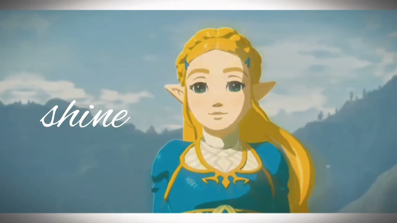 botw zelda edit - golden hour