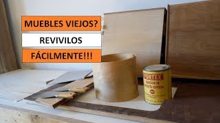 Enchapado muy fácil! Hazlo en tu casa - DIY