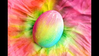 Tie Dye Easter Eggs