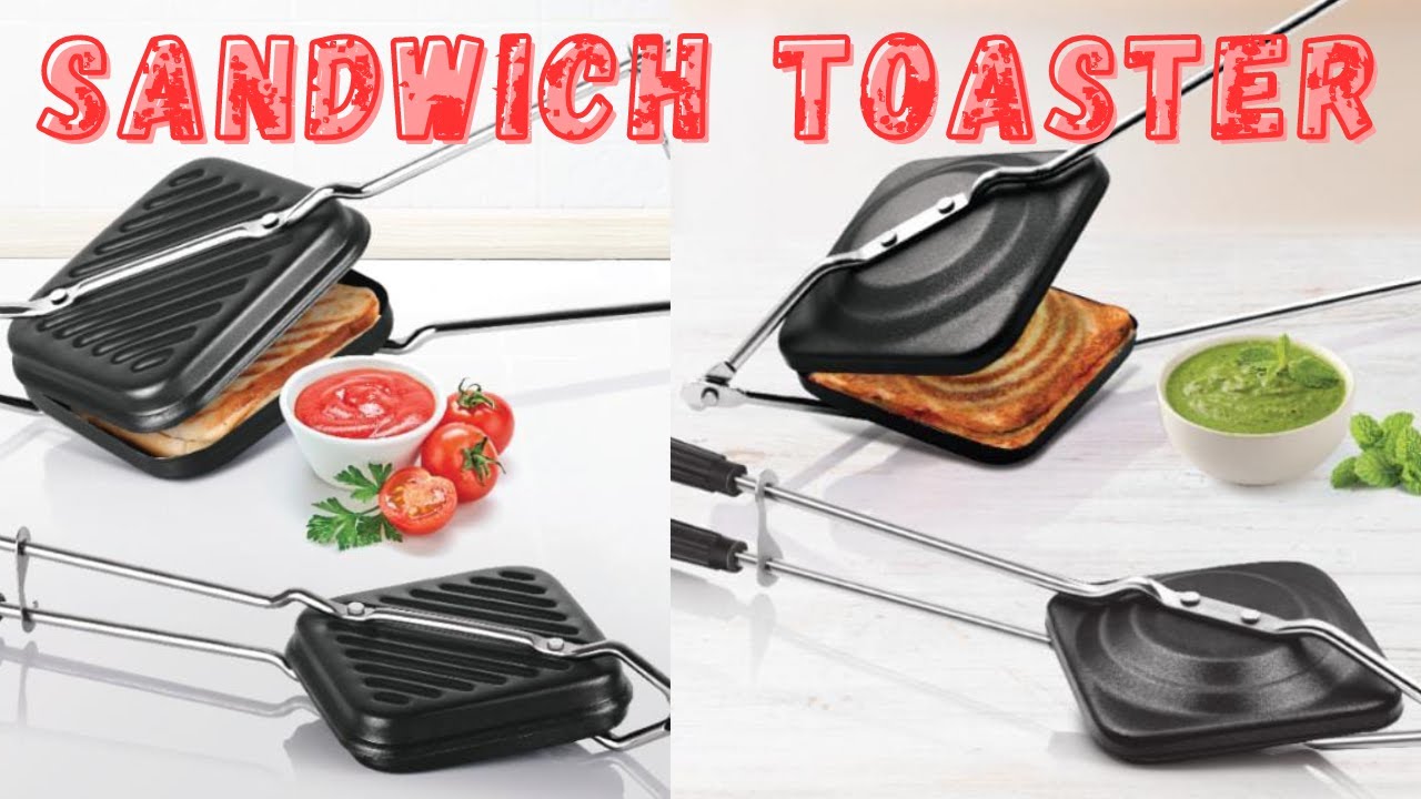 MILTON PRO COOK SANDWICH TOASTER| NEW LOOK SANDWICH GRILLER | PFOA FREE | HEALTHY COOKING