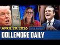 Trump Wants CRITICS IN JAIL, TRUMP PASSPORTS, Hegseth BEGS FOR $1.5 TRILLION - April 29, 2026
