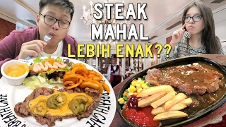 Steak Rp 200.000 vs Rp 50.000 !!!