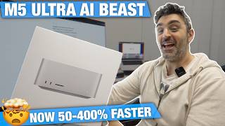 M5 Ultra EXPLAINED - 50% FASTER LLM, 4x  LOCAL AI - the King is Back! 🤯