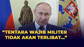 Putin Tegaskan Hanya Kerahkan Tentara Profesional dalam Operasi Militer di Ukraina