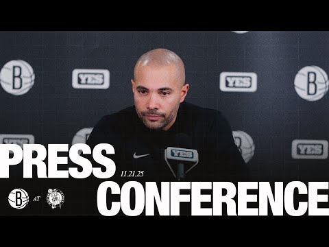 Jordi Fernández Postgame Press Conference vs Boston