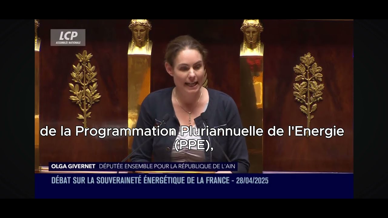 Débat sur la souveraineté énergétique