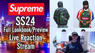 Supreme SS24 - Full Lookbook *Live Reaction Stream*