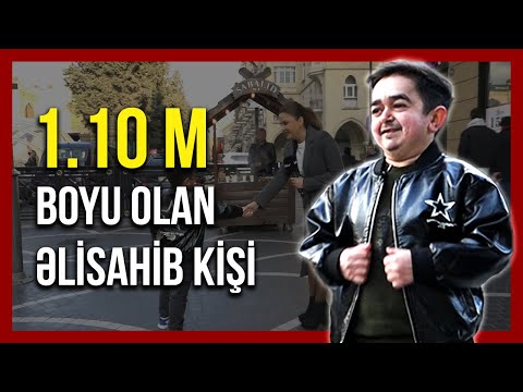 110 sm boyu olan Əlisahib kişi  - ARZUNUN VAXTI | BAKU TV