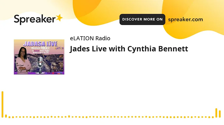 Jades Live with Cynthia Bennett