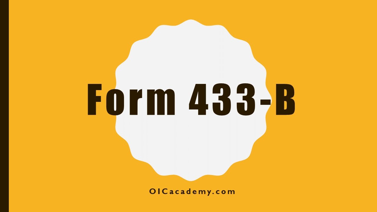 OIC 115: IRS Form 433-B (OIC), Collection Information Statement for Businesses & Offer in Compromise