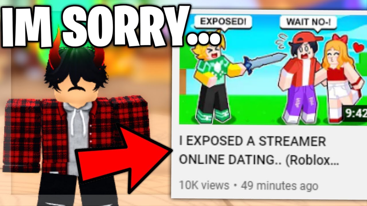 IM SORRY FOR ONLINE DATING 😭 (Roblox Bedwars)