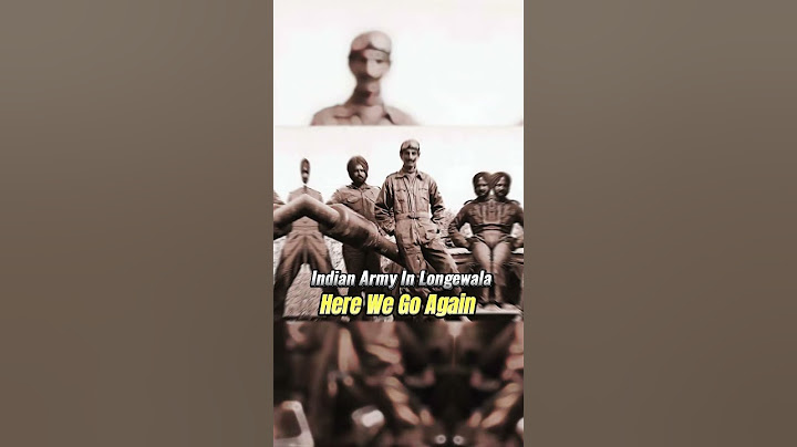 Battle of Longewala 1971 | Indo Pak War