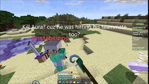 Hypixel UHC Hackers - Kill Aura?