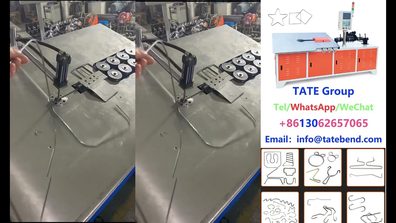 2D CNC Wire Bending Machine Overview and Benefits in Egypt Algeria Europe Russia Spain Malaysia Iran