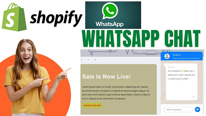 Enhance Customer Support and Increase Conversions with WhatsApp Chat on Shopify