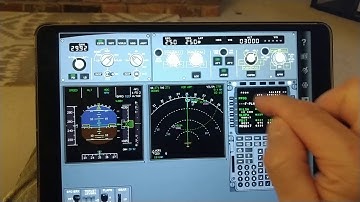 DME Arc from a radar vector, Airbus A320