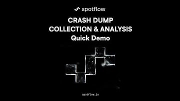 Spotflow Crash Dump Analysis |  Quick Demo