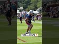 1v1s at joints with IND 💪 #nfl #patriots #trainingcamp #shorts