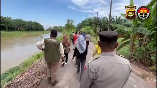 Penanaman Jagung Pogram Ketahanan Pangan Polsek Pemulutan Polres Ogan Ilir Bersama Poktan