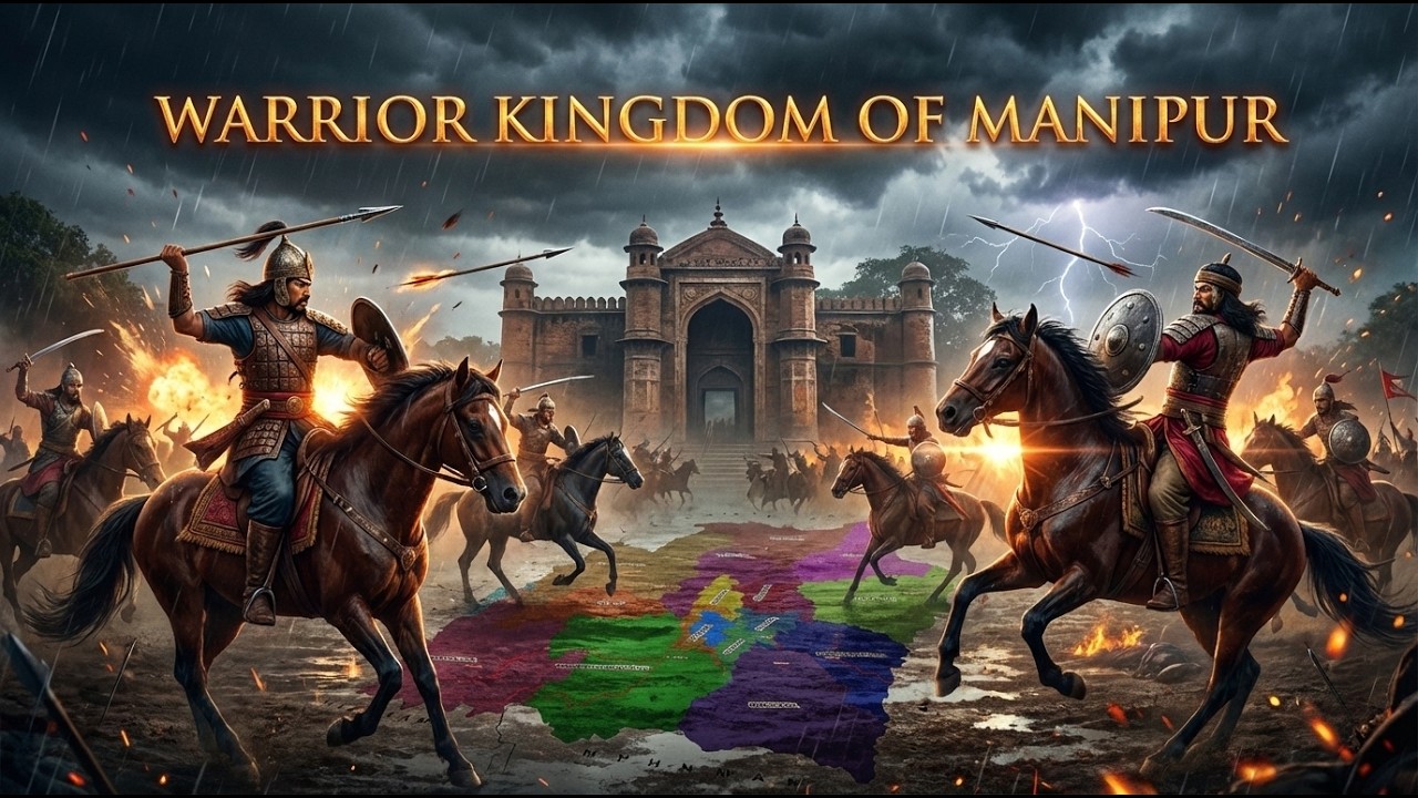 How Manipur Defied Empires for Centuries | Untold Warrior History of Northeast India